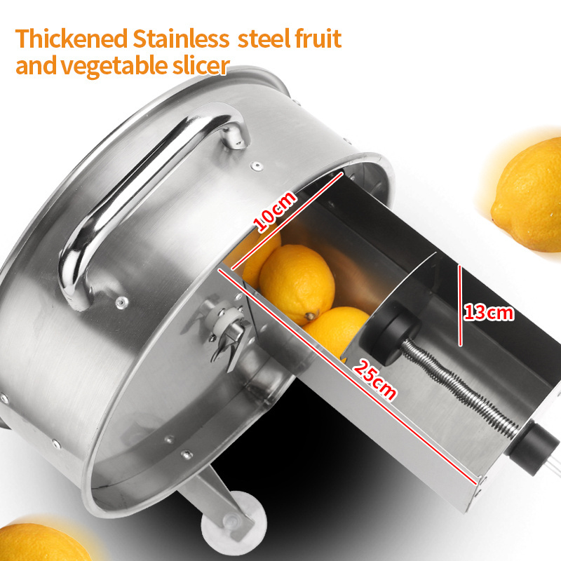 Lemon fruit and vegetable slicer manual multi-functional potato ginger slicer