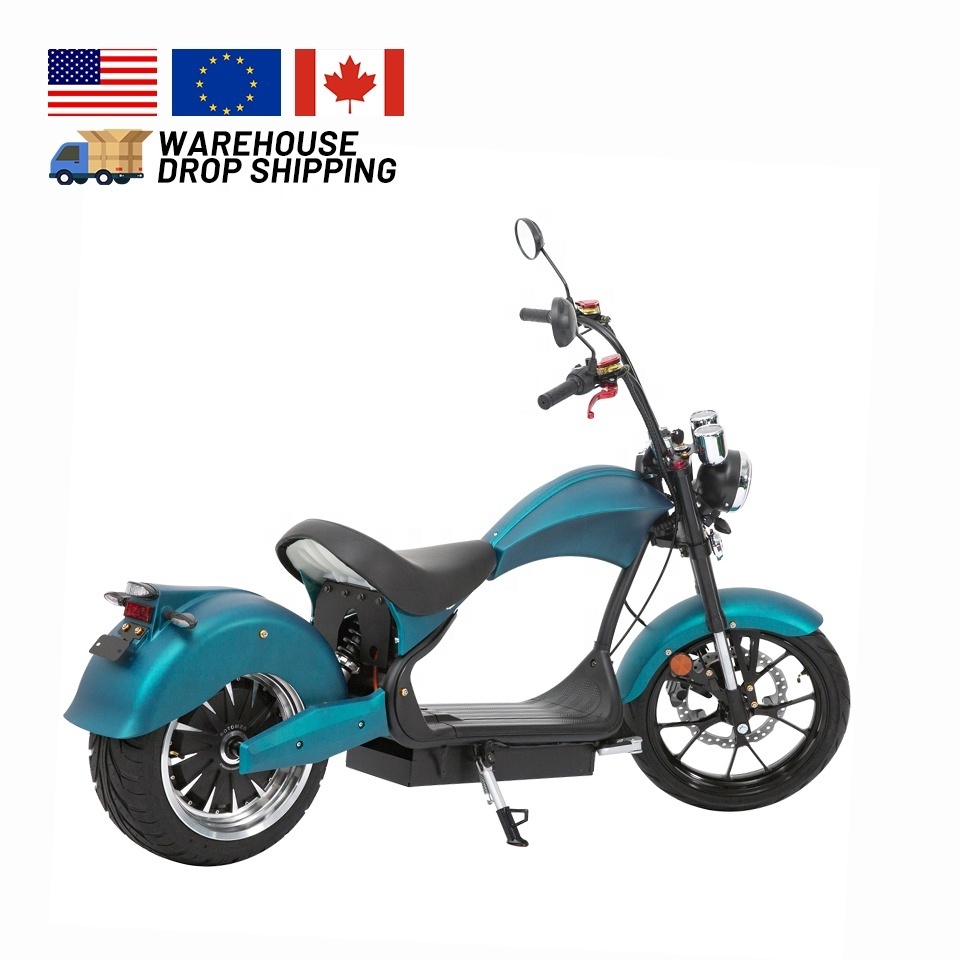 Euro Warehouse 3000W Citycoco 4000W Fat Tire Electric Chopper Motorcycle Citycoco Accessories Free Parts Bag Deposit