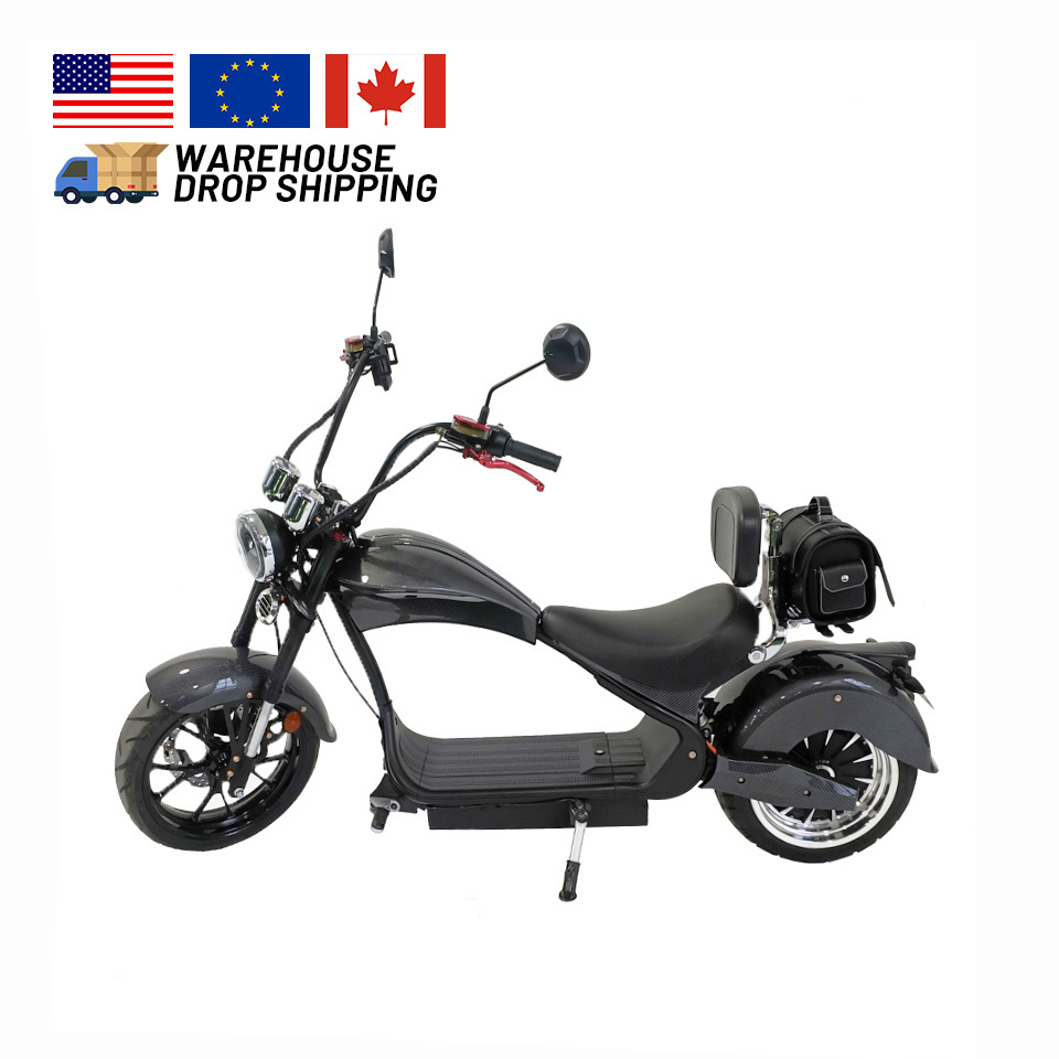 Euro Warehouse 3000W Citycoco 4000W Fat Tire Electric Chopper Motorcycle Citycoco Accessories Free Parts Bag Deposit