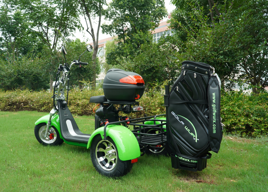 Chinese new design golf CE three wheels electric tricycle scooter electric three wheels electric scooter with seat