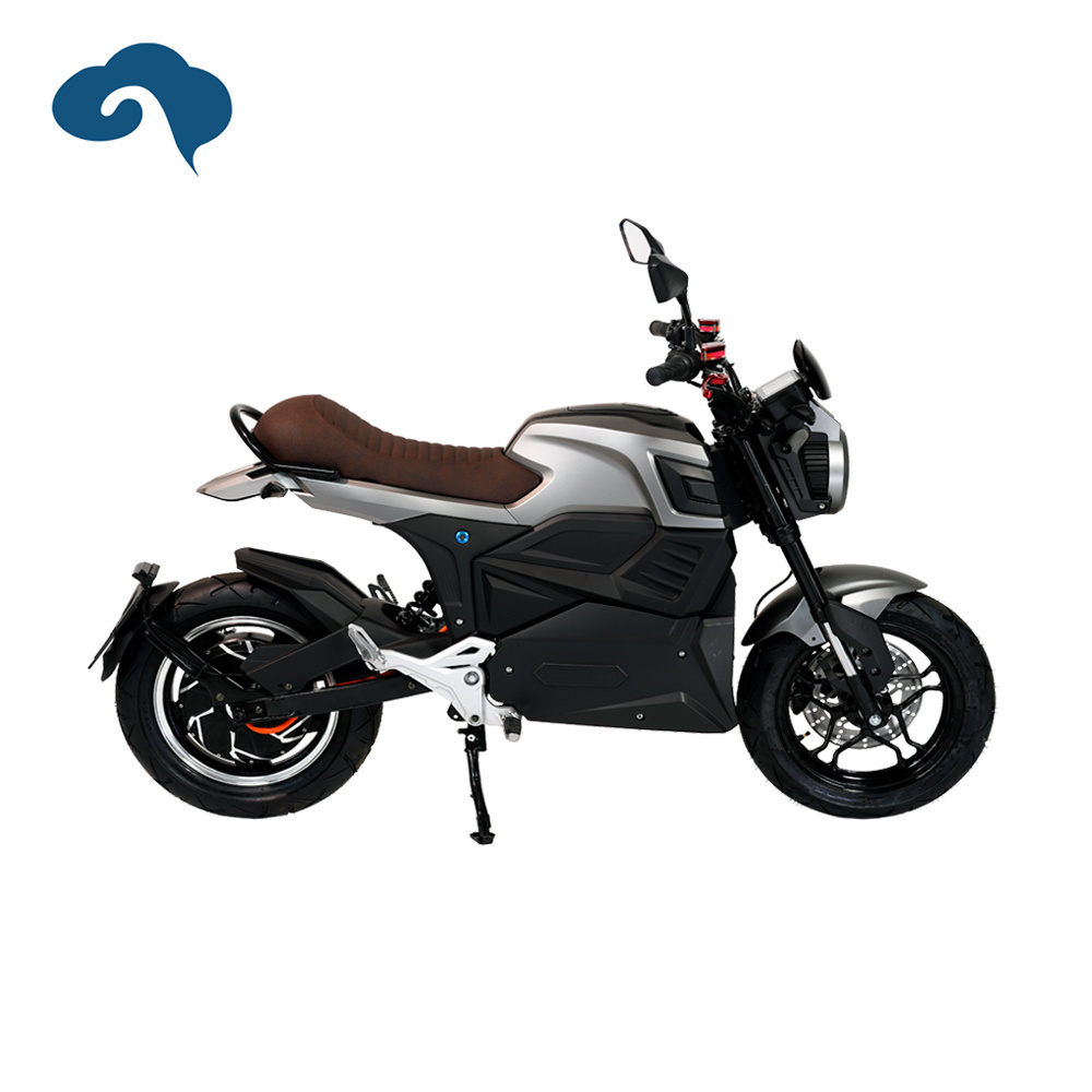 3PLUSCOCO Chinese Factor New Design 4000W Electric Motorcycles High Speed 70km/h Electric Chopper Motorcycle