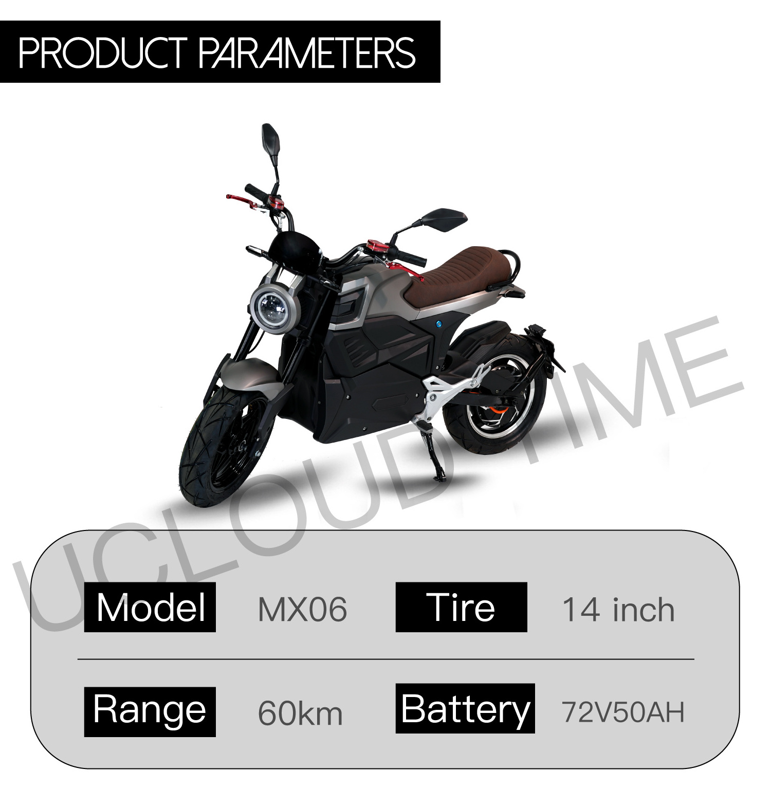 3PLUSCOCO Chinese Factor New Design 4000W Electric Motorcycles High Speed 70km/h Electric Chopper Motorcycle