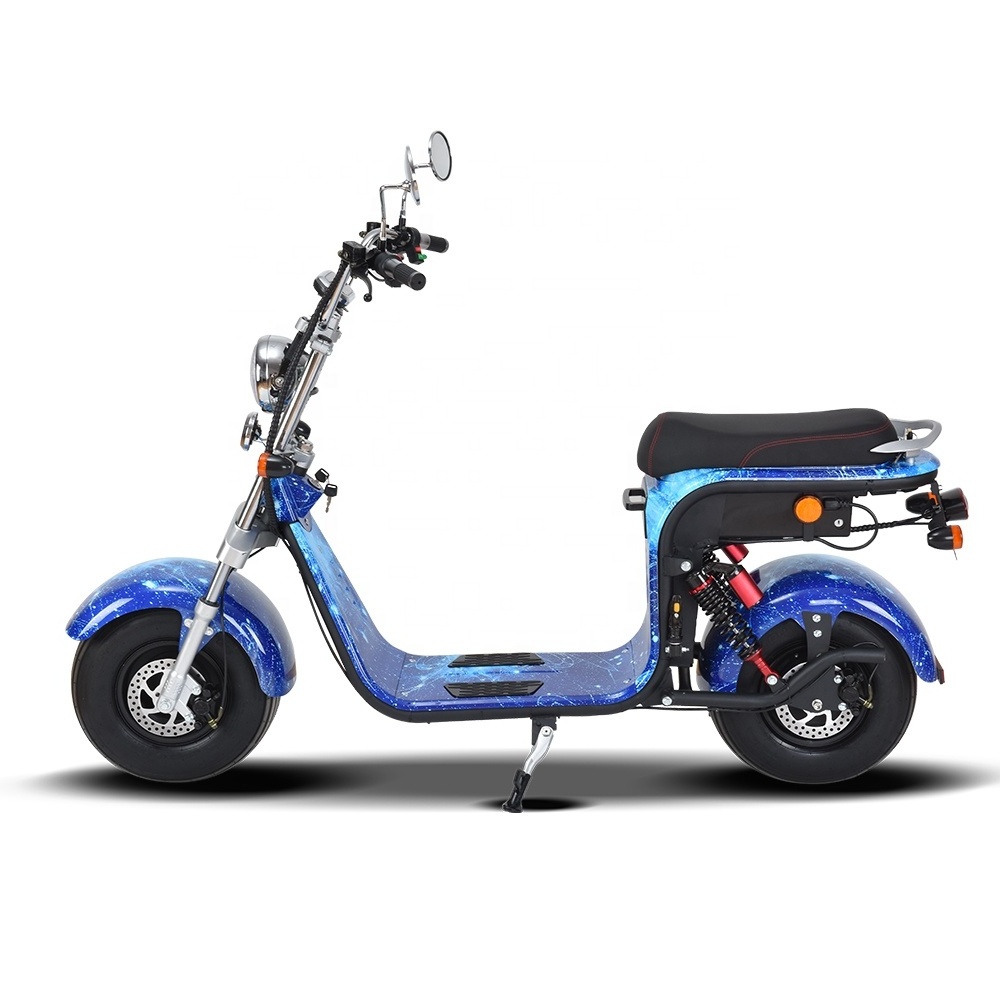 3pluscoco coco city  2000 w city coco electric bike fat tire scooter electrical s cooter 1000w big wheel scooter