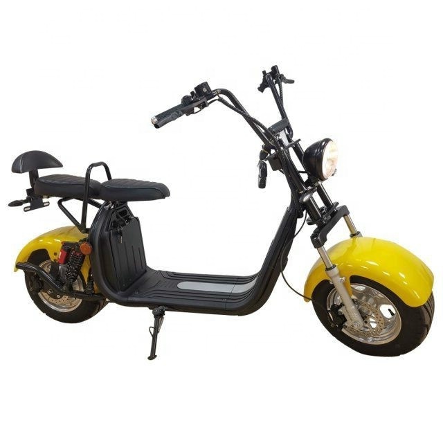 Lithium Battery High Grade 10 Inch 2000W electric moped off road 3 wheel scooter 20a battery citycoco