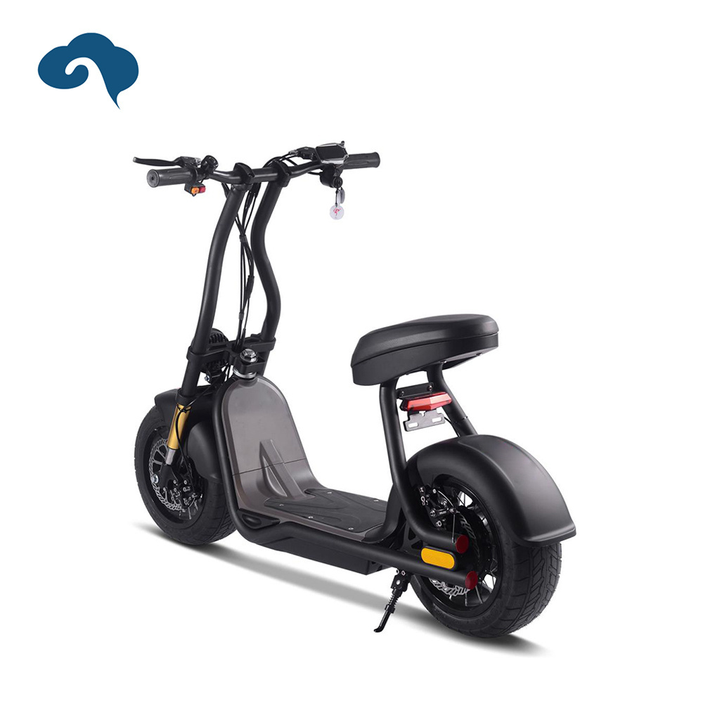 Mini Powerful 1000W Electric Chopper Citycoco Scooter Motorcycle Bike For Adults