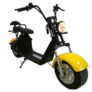 Lithium Battery High Grade 10 Inch 2000W electric moped off road 3 wheel scooter 20a battery citycoco