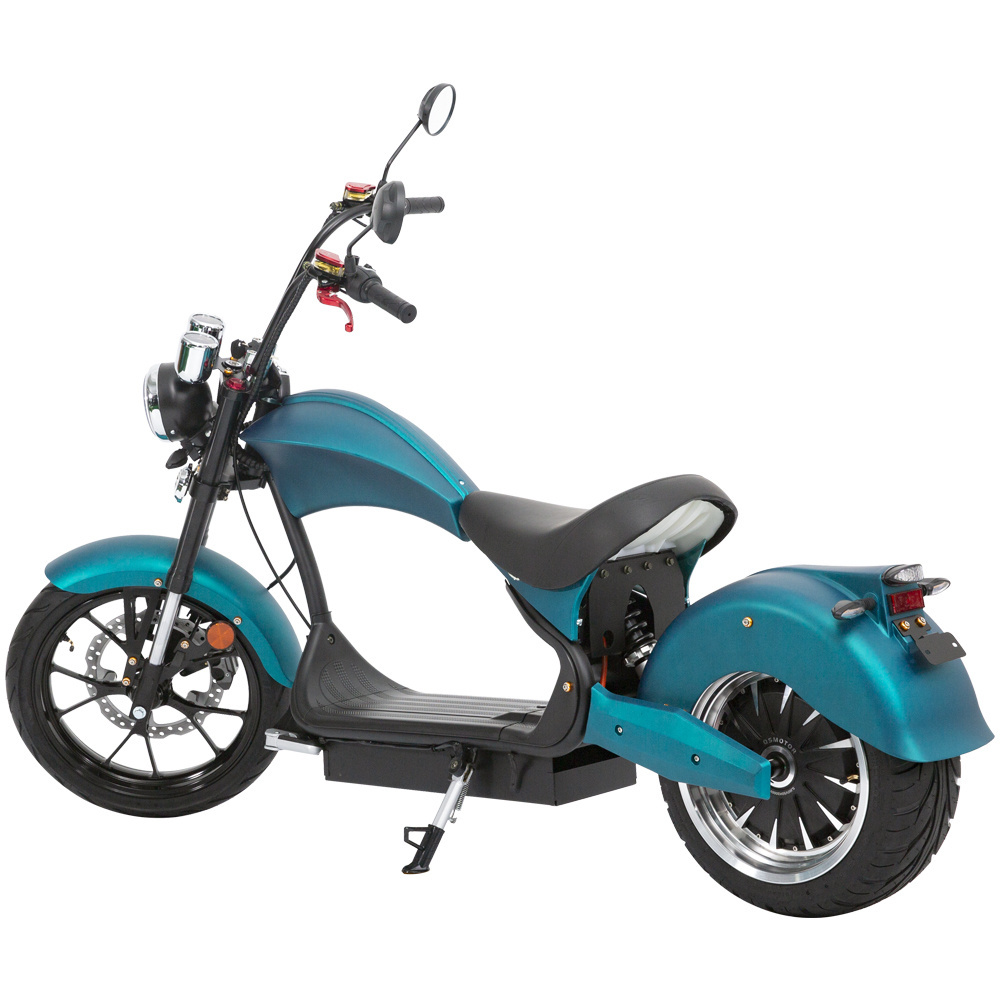 China Manufacturer Scooter with Seat Europe Fat Tire 4000W Dual Motor for Elderly off Road Two Wheel Cheap Electric Motorcycle