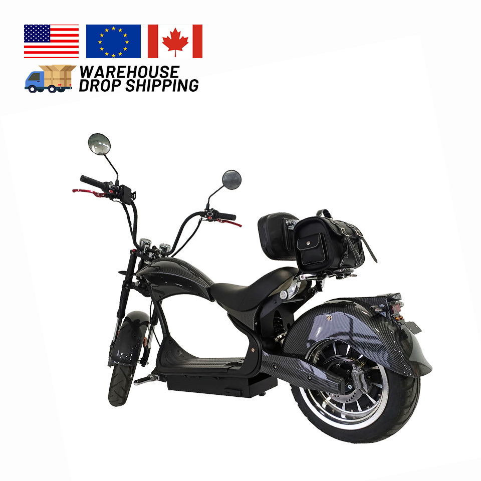 Euro Warehouse 3000W Citycoco 4000W Fat Tire Electric Chopper Motorcycle Citycoco Accessories Free Parts Bag Deposit