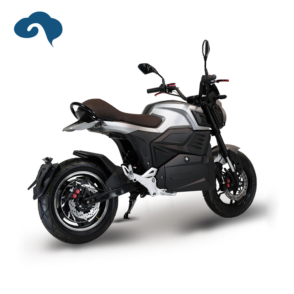 3PLUSCOCO Chinese Factor New Design 4000W Electric Motorcycles High Speed 70km/h Electric Chopper Motorcycle