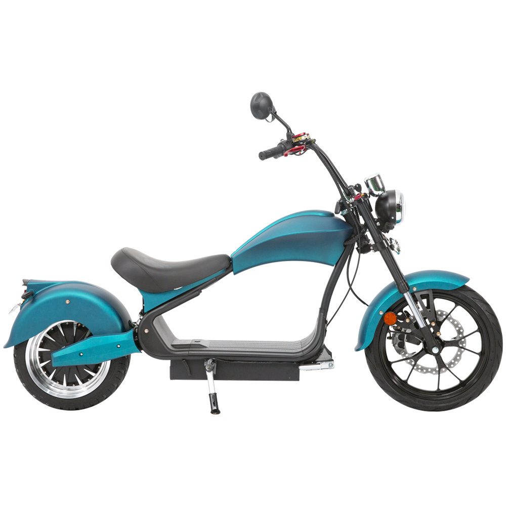 China Manufacturer Scooter with Seat Europe Fat Tire 4000W Dual Motor for Elderly off Road Two Wheel Cheap Electric Motorcycle