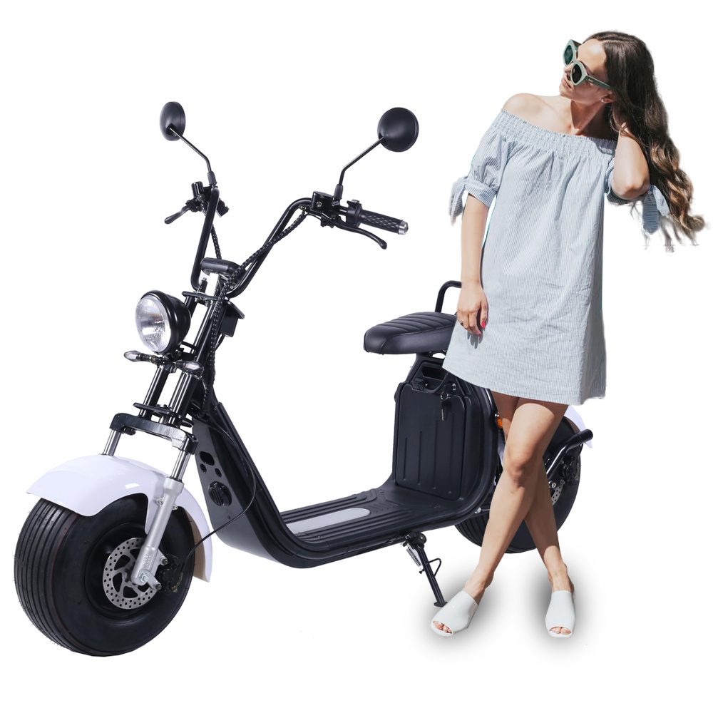 Ladies Electric Motorcycle 60V 1000W 2000W Adult Electric Scooter with CE Certification