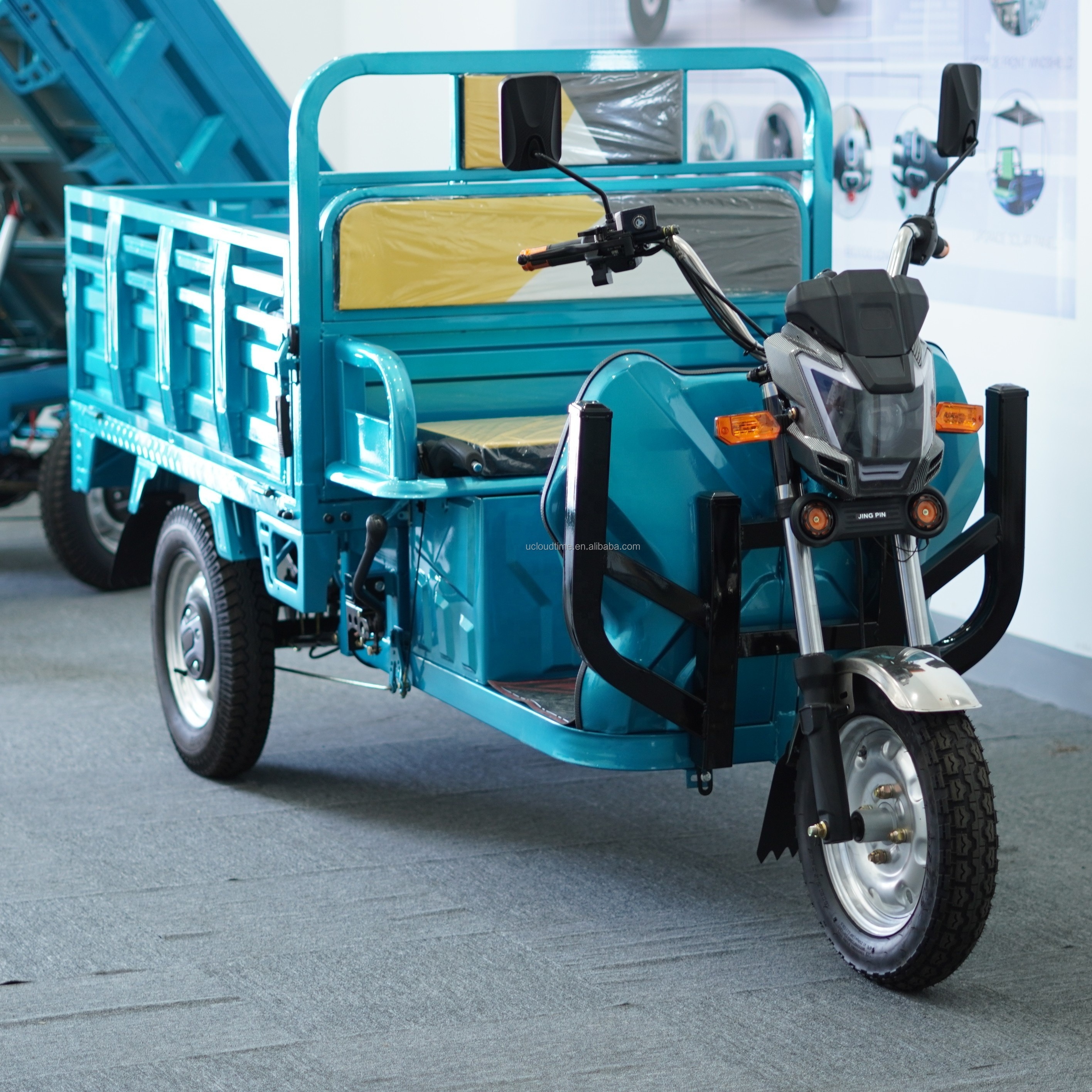 Chinese Electric Tricycle  2000w 2T SYDC06 Cargo Tricycle