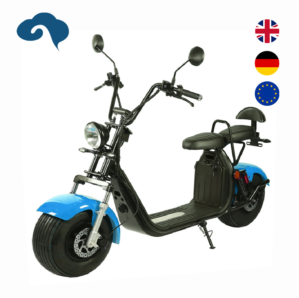 Ladies Electric Motorcycle 60V 1000W 2000W Adult Electric Scooter with CE Certification