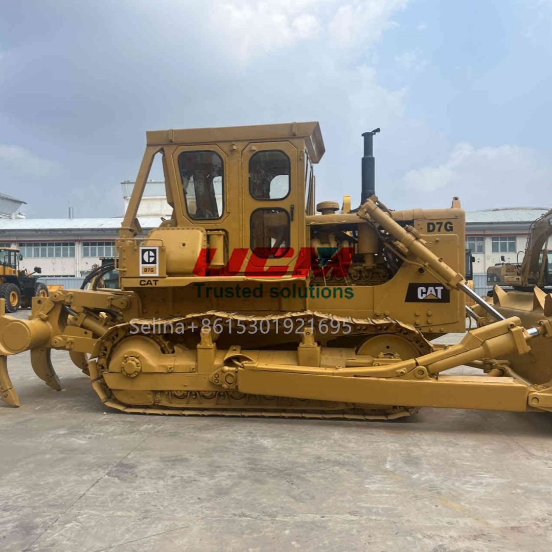 used cat d7g bulldozer with winch caterpillar used bulldozer d7 D8r D6 for d7g sale