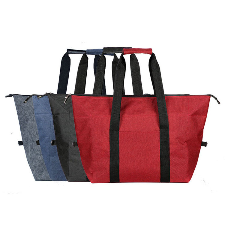 Waterproof Picnic Insulated Tote Wine Cooler Bag Beach Tote Ice Cooler Bag Cooler Tote Bag