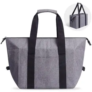 Waterproof Picnic Insulated Tote Wine Cooler Bag Beach Tote Ice Cooler Bag Cooler Tote Bag