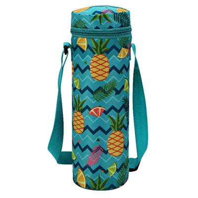 Wine Cooler Bags Keeping Fresh Polyester Waterproof Ice Pack Outdoor Picnic Thermal Lunch Bag Insulated Bottle Bag