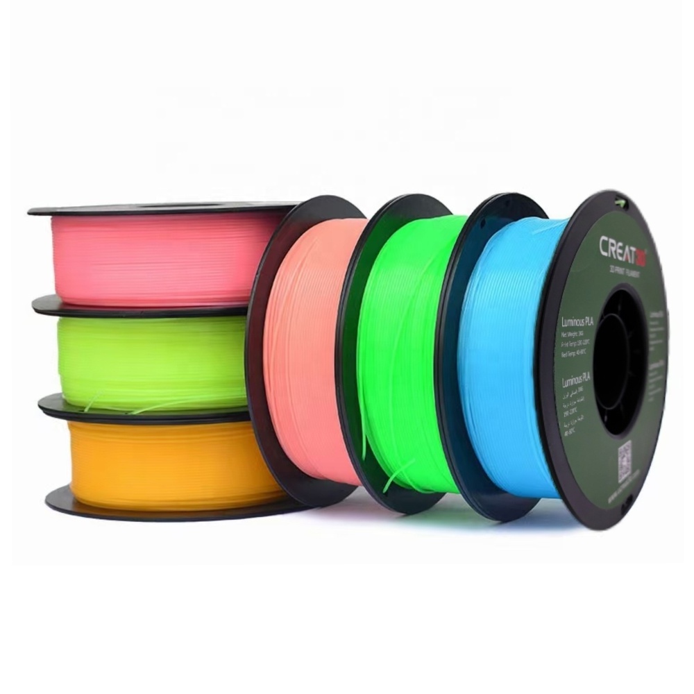 Factory Fast Delivery Luminous PLA 3d printer filament glow in dark 3d filament high quality 3d filament for 3d drucker