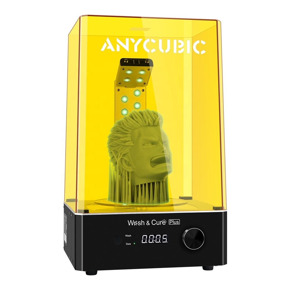 Anycubic High Quality Wash & Cure Plus Machine 115mm(L) *65mm(W) *165mm(H) Big Size for LCD/DLP/SLA 3D Printer