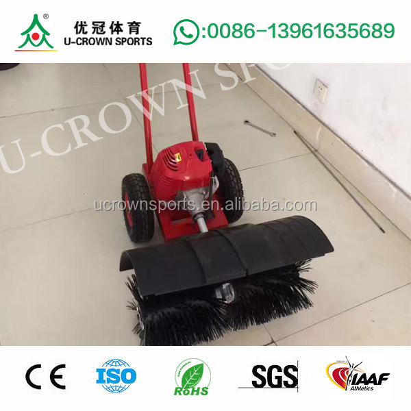 Artificial turf cleaning machine Handle Artificial grass brush machine