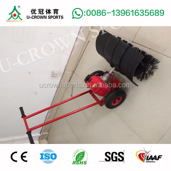 Artificial turf cleaning machine Handle Artificial grass brush machine