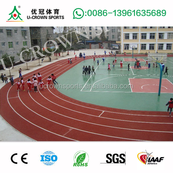 400m athletic sandwich polyurethane running track Tartan track