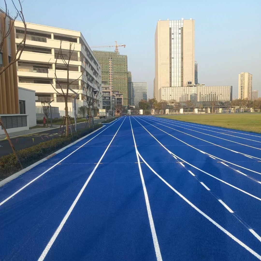 factory direct supply high quality competitive Waterproof Athletic Rubber Running Track Prefabricated Athletic Track Flooring