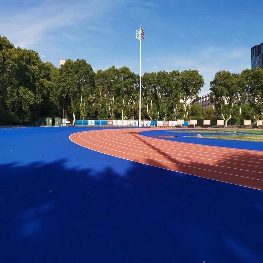 factory direct supply high quality competitive Waterproof Athletic Rubber Running Track Prefabricated Athletic Track Flooring