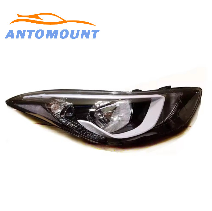 Factory Price 92101-3X210 auto parts car accessories halogen xenon led car head light lamp for Elantra 2014