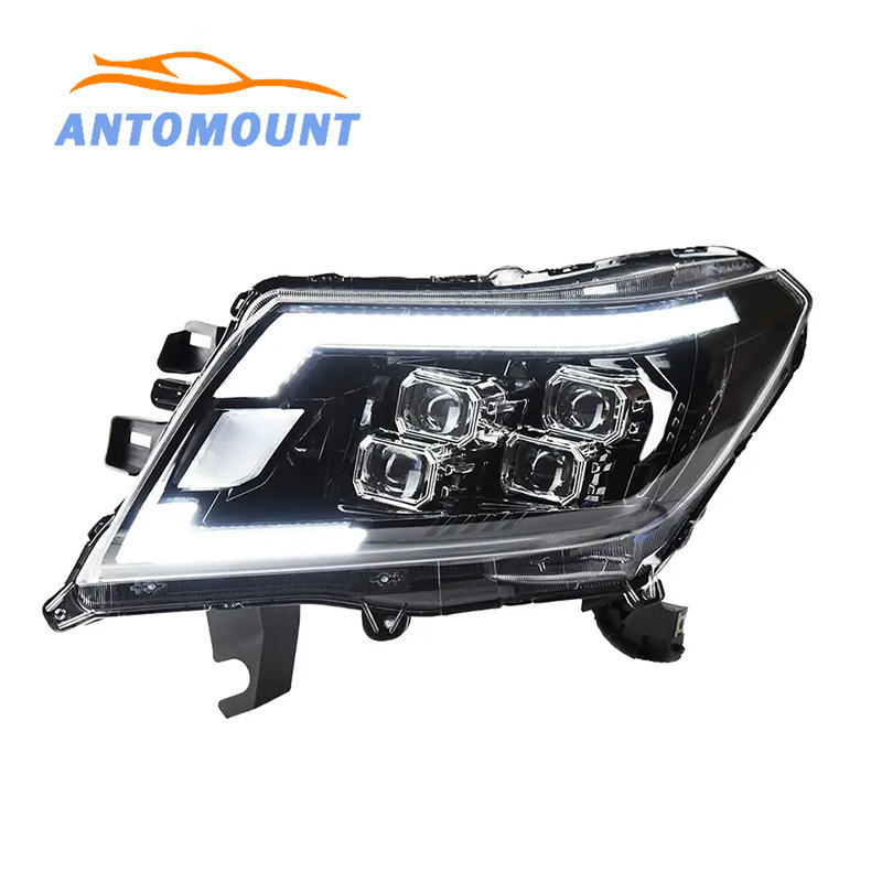 Uda Hot New Products Auto Headlight Projector Lens Dynamic Signal LED Headlamp For Nissan Navara 2022