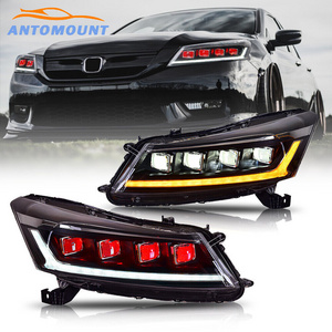 Factory Price auto parts car accessories halogen xenon  Modification Full Led Modified head light lamp for Accord 2008 2009 2012