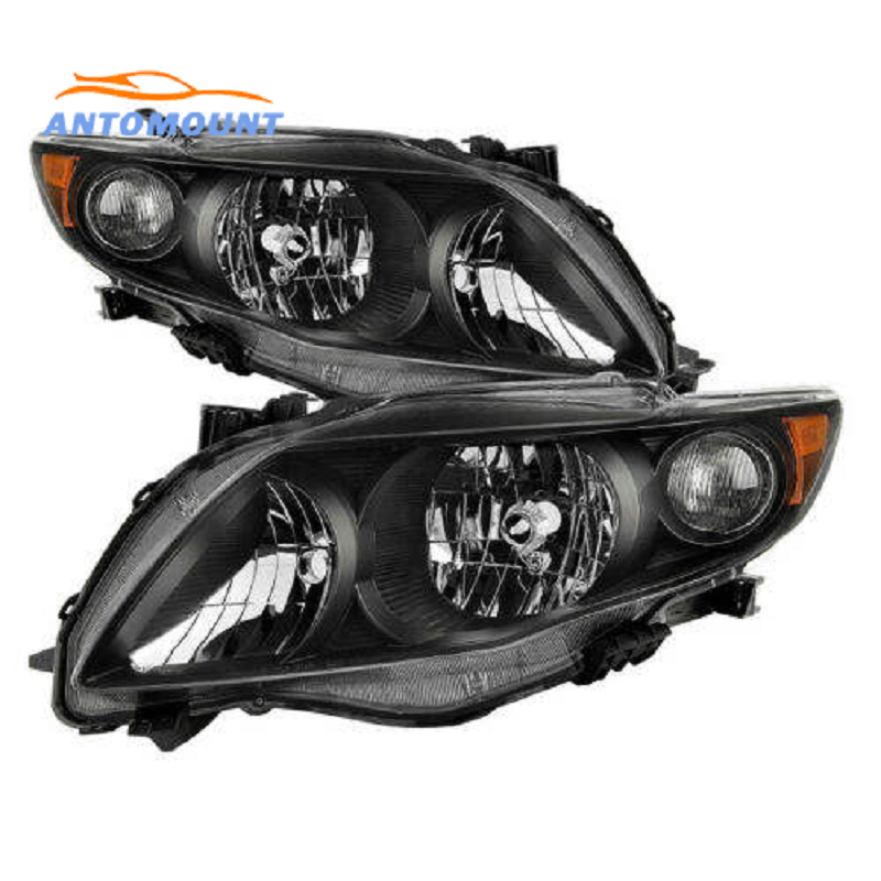 Lighting Systems Headlight Auto Headlight For Toyota Corolla 2009-2010 USA Version Headlamps With OEM 8115002680  8111002680