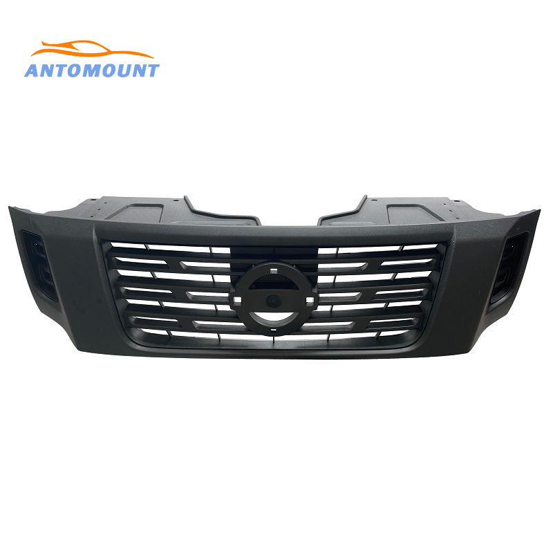 Auto Parts Exterior Accessories Front Grill Car Bumper Plating Grille Black Silver Grille For Nissan Navara NP300 2015 2016 2017