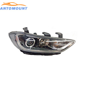 Factory Price 92101-F2000 auto parts car accessories halogen xenon led car head light lamp for Elantra Saloon 2015 2016 2017