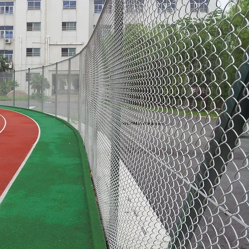 Good price wholesale 6 foot 8 foot galvanized chain link fence wire mesh 4ft 6ft 8ft chain link fence