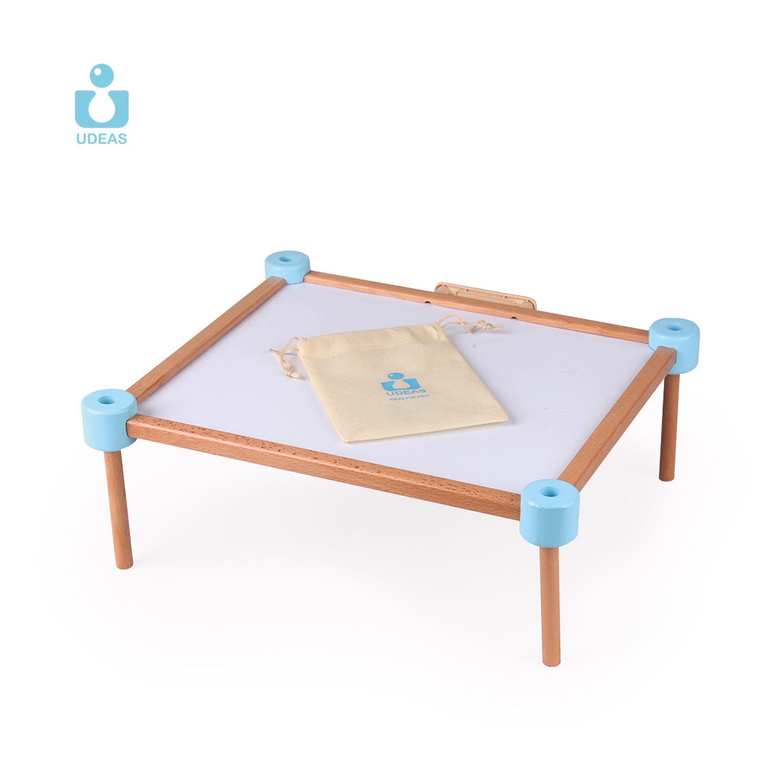 UDEAS Magnetic Drawing Table Toy Wooden Art Easel Kids Drawing Board for Children