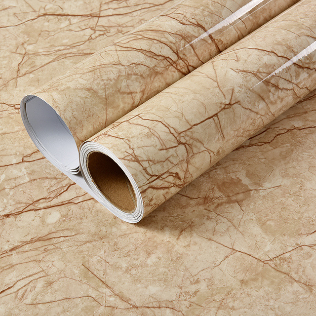 PVC self adhesive marble wallpaper decal marble sticker interior films self adhesive vinyl rolls sticky paper for furniture