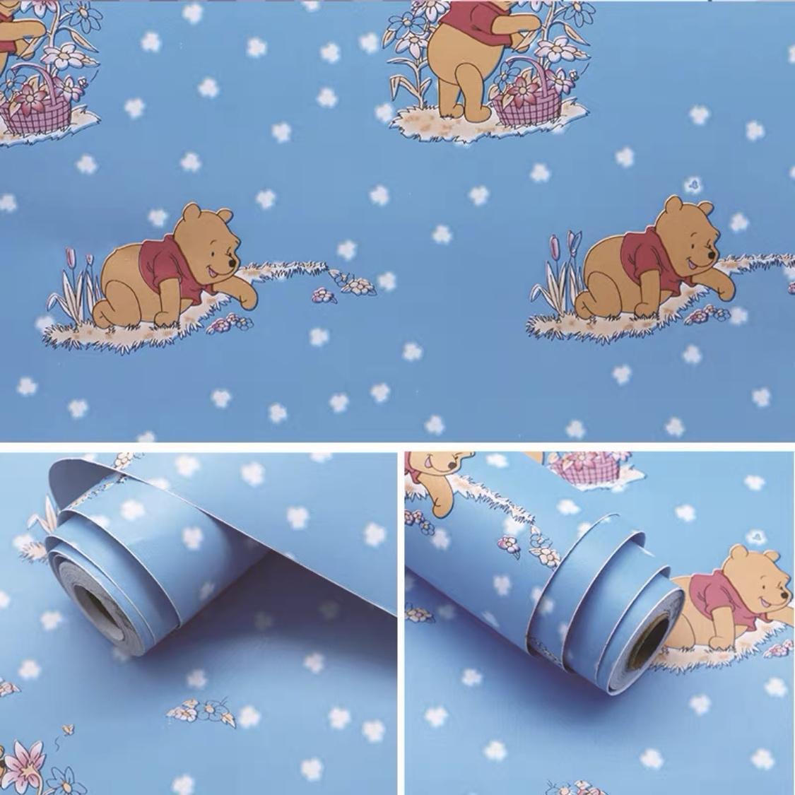 Kids Wallpaper Cartoon Peel And Stick Wall Paper Cheap Factory Wholesale Decorative Wallpaper For Children Room