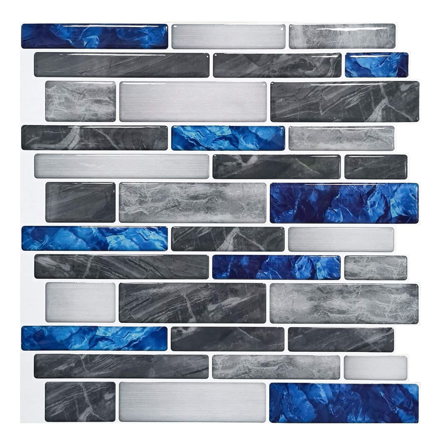 UDK 3d art mosaic marble/brick design 3d peel and stick wall backsplash tile