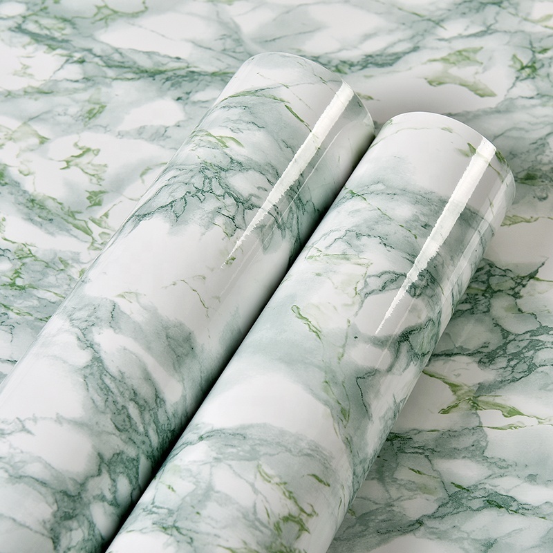 Vinyl Marble Wallpaper Self Adhesive Marble Sticker Pvc Wall Paper Rolls Wall Coating For Home Decor