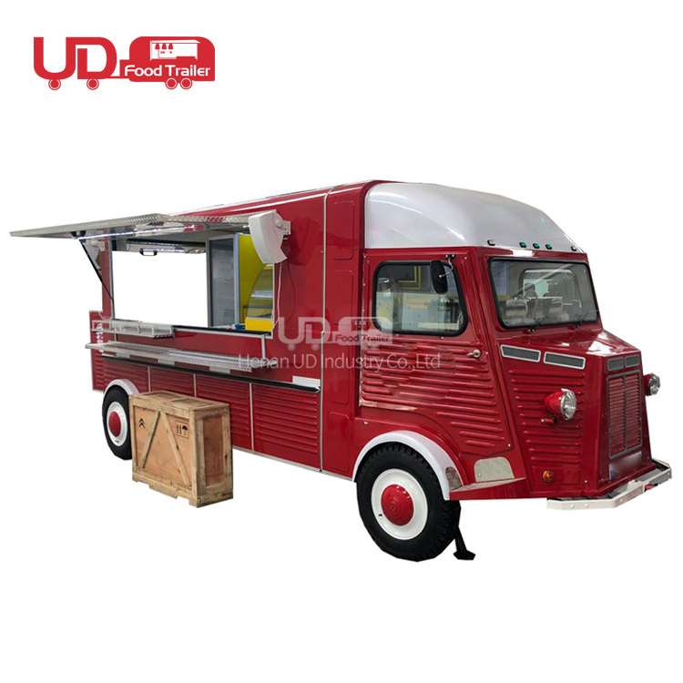 Multi Functional Electric Food Truck Mobile Food Cart Hot Dog Bread Fabrica De Food Truck For Sale USA