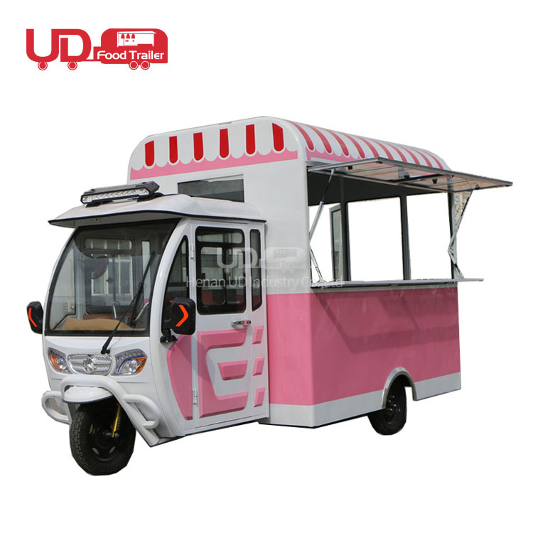 French Fries Waffle Donut Food Cart Cold Drink Coffee Shop Elote Food Vending Cart Electric Mobile Food Truck