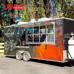 Custom Size Street Mobile Kitchen Pizza Concession Trailer Tacos Truck Restaurant Fast Food Kiosk Bbq Food Truck