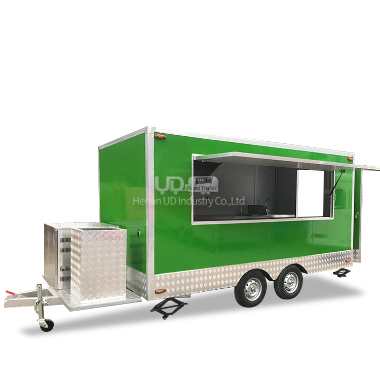 New Design Delivery Food Trailer Taco Ice Cream Truck Mobile Pizza Kitchen Food Warmer Fast Food Car