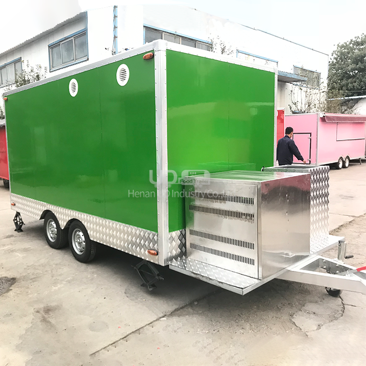 New Design Delivery Food Trailer Taco Ice Cream Truck Mobile Pizza Kitchen Food Warmer Fast Food Car