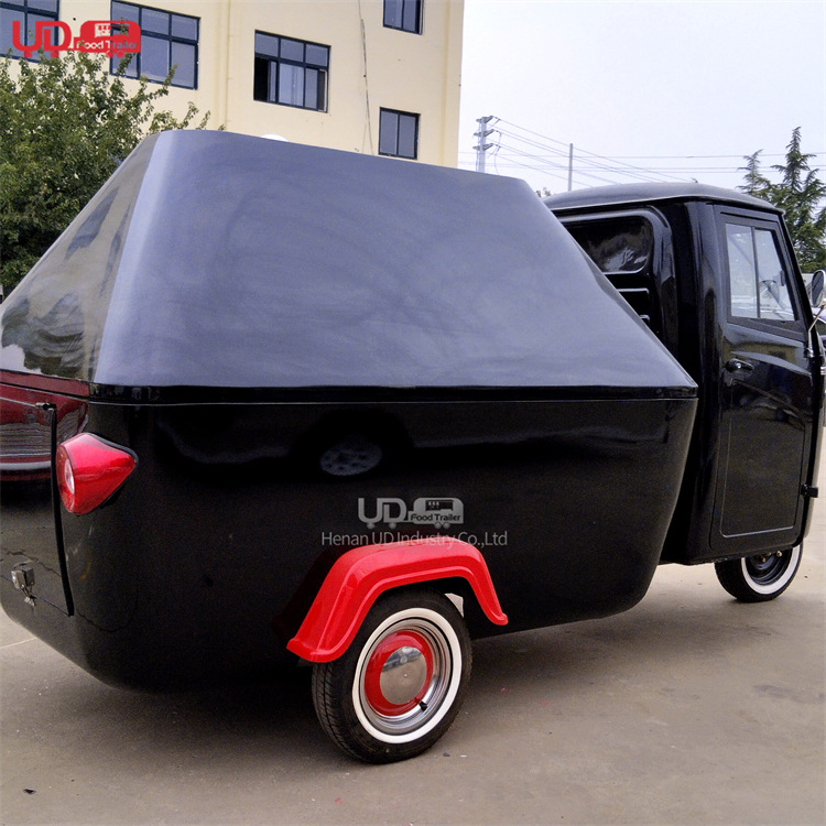 New Popsicle Tricycle Delivery Vendor Ice Cream Bicycle Carts Tuk Tuk Street Food Vending Truck  With Freezer