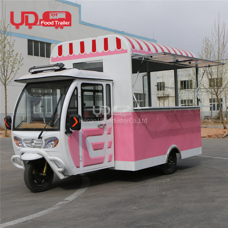 Gasoline/Electric Food Truck Catering Van Coffee Cart Bike Piaggio Ape Mobile Kitchen Tuk Tuk Food Truck For Sale