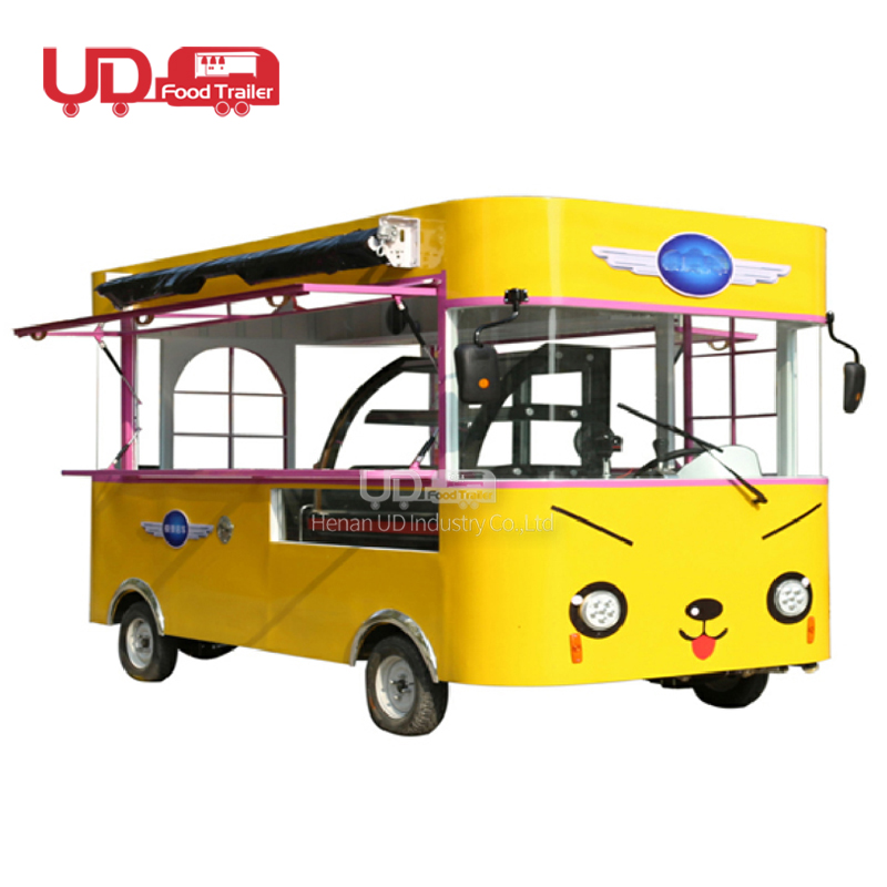 Factory Cheap Price Food Truck New Design Mini Electric Food Truck Ice Cream Coffee Cart Mobile Food Cart