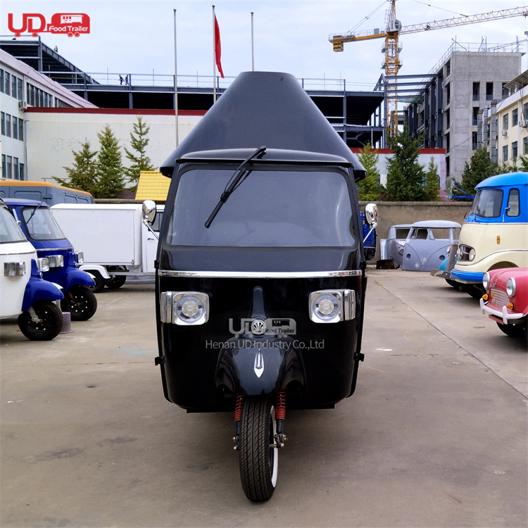 New Popsicle Tricycle Delivery Vendor Ice Cream Bicycle Carts Tuk Tuk Street Food Vending Truck  With Freezer