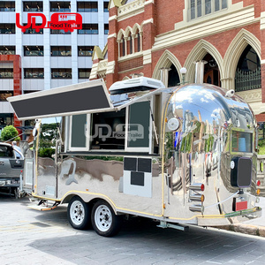 UrDream Australian Standard Outdoor Airstream Camper Mobile Fast Food Truck Trailer For Slush Machine Crepe Usa